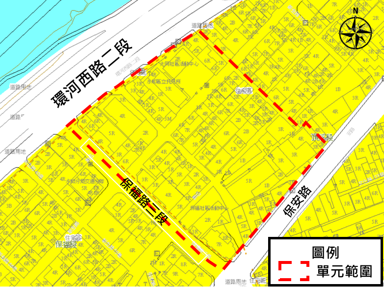 圖片說明-圖1永和大陳社區更新單元6-位置示意圖