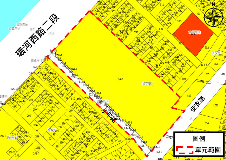 圖片說明-圖1永和大陳社區更新單元2-位置示意圖