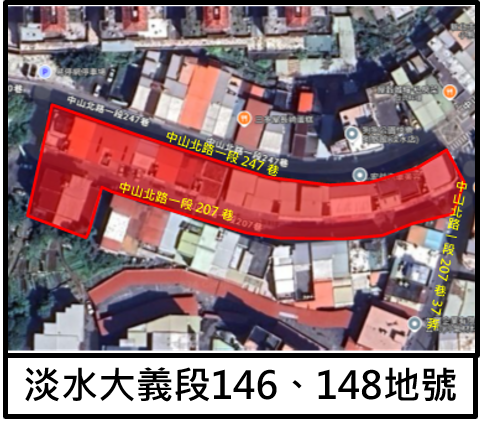 淡水大義段146、148地號